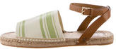 Thumbnail for your product : Tory Burch Stretch-Canvas Espadrille Sandals