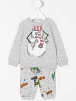 Thumbnail for your product : Stella McCartney Kids snowman printed top
