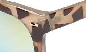 BP 52mm Oversize Mirrored Sunglasses