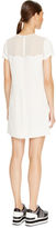 Thumbnail for your product : DKNY Scallop Trim Shift Dress