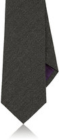 Thumbnail for your product : Ralph Lauren Purple Label Men's Nailhead-Weave Silk-Cashmere Necktie-GREY