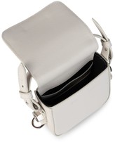 Thumbnail for your product : Off-White Baby Diagonal Leather Crossbody Bag