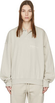 Thumbnail for your product : Essentials Beige Long Sleeve Polo