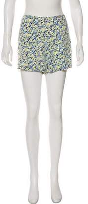 Equipment Silk floral print shorts
