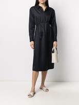 Thumbnail for your product : Theory Drawstring-Waist Shirtdress