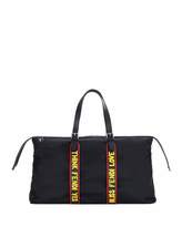 Thumbnail for your product : Fendi Vocabulary Nylon & Leather Travel Duffel Bag