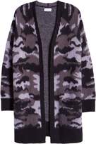Thumbnail for your product : Lucky Brand Camo Open Front Long Cardigan