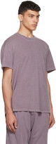 Thumbnail for your product : LES TIEN Purple Cotton T-Shirt