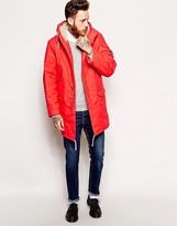 Thumbnail for your product : Universal Works Parka in British Waxed Cotton with Fleece Lining