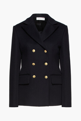 Victoria Beckham Double-breasted Wool And Cashmere-blend Felt Coat