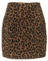 Thumbnail for your product : Vero Moda Jana Leopard-Print Skirt