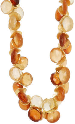 Lori Kaplan Jewelry Hessonite Garnet Signature Necklace