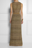 Thumbnail for your product : M Missoni Hexagon crochet-knit gown
