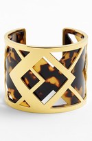 Thumbnail for your product : Tory Burch 'Aislin' Geo Acetate Cuff