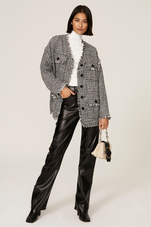 Morro Tweed Jacket Blue-print