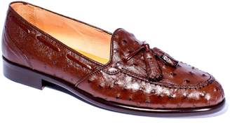 Zelli Classic Exotics Franco Tassel Exotic Leather Loafer