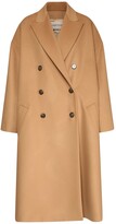 Thumbnail for your product : Alexandre Vauthier Wool Double Breast Oversized Coat