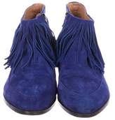 Thumbnail for your product : Rodebjer Suede Fringe Booties