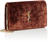 Thumbnail for your product : Saint Laurent Women's Monogram Chain Wallet-Brown, Red