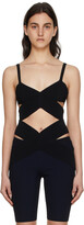 Thumbnail for your product : Dion Lee Black X Tank Top