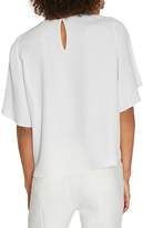 Thumbnail for your product : Halston Draped-Detail Top