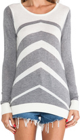 Thumbnail for your product : C&C California Chevron Stripe Sweater