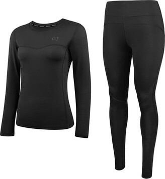Patelai 3 Sets Thermal Underwear for Women with Fleece Lined Long Underwear  Women Base Layer Women Cold Weather
