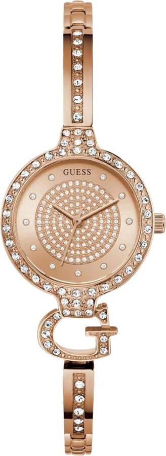 GUESS Women's Giselle Rose gold Dial Watch