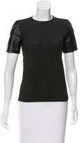 Thumbnail for your product : Derek Lam Textured Short Sleeve Top