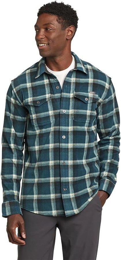 Eddie Bauer Men's Chutes Microfleece Shirt ShopStyle