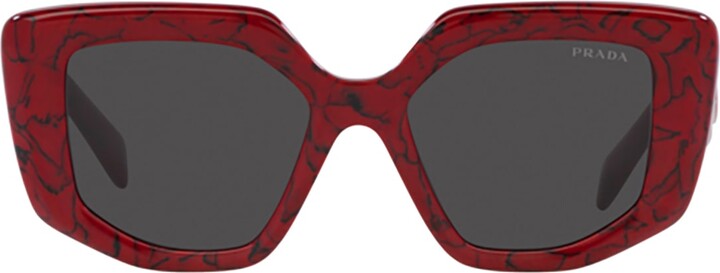 Saint Laurent Eyewear Sulpice Marbled Sunglasses - Farfetch