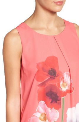 CeCe Women's Floral Print Shift Dress