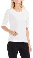 Thumbnail for your product : Vince Camuto Draped Sleeve Ribbed Tee