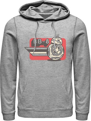 Licensed Character Men's Star Wars The Rise of Skywalker BB-8 on the Run Graphic Hoodie