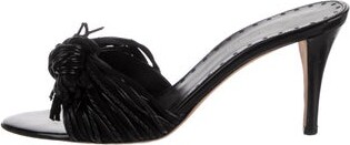 Saint Laurent Leather Slides