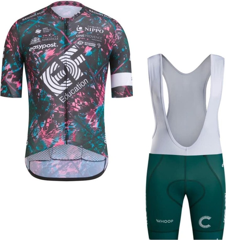 SGCIKER Winter Fahrradtrikot Set Herren - Thermo Fleece Langarm Mit Gelpolster