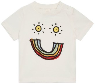 Stella McCartney Kids Kids Rainbow Smile T-Shirt