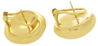 Tiffany & Co. Elsa Peretti Spain Vintage 18K Yellow Gold Button Earrings