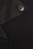 Thumbnail for your product : Ann Demeulemeester Double-breasted Wool-twill, Voile And Satin Vest