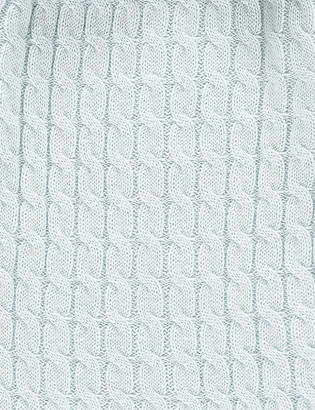 cable knit baby grow