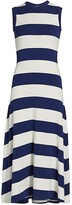 Thumbnail for your product : Polo Ralph Lauren Striped Knit Sleeveless Cotton Dress