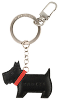 Thumbnail for your product : Radley Go Walkies Leather Scottie Dog Keyring