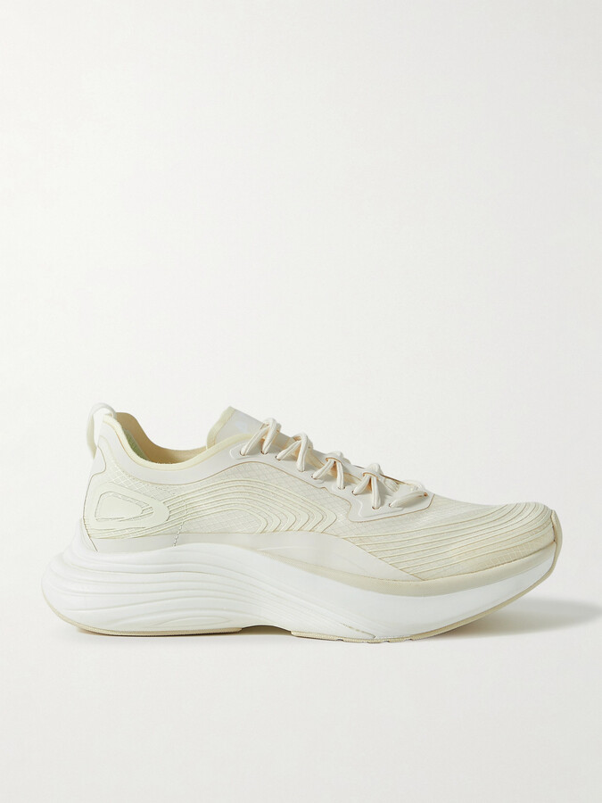 APL Athletic Propulsion Labs Streamline Rubber-trimmed Ripstop Sneakers - Cream