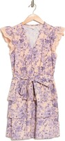 Thumbnail for your product : Shabby Chic Haley Tiered Ruffle Floral Minidress