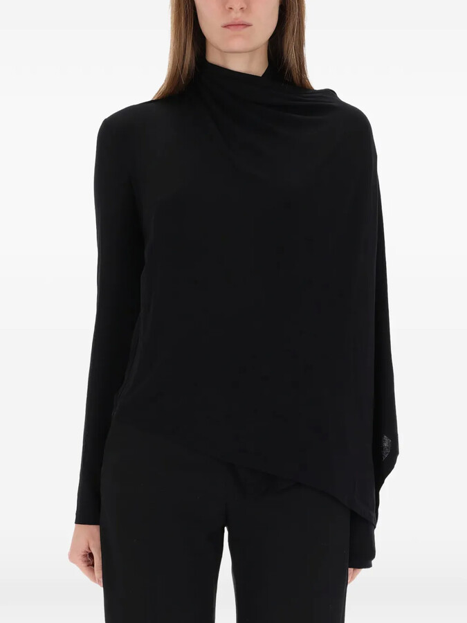 Helmut Lang Draped Blouse