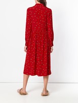 Thumbnail for your product : Chinti and Parker Floral Long-Sleeve Midi Dress