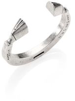 Thumbnail for your product : Giles & Brother Antiqued Silver Pied-de-Biche Cuff Bracelet