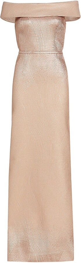 Rose Gold Evening Gown