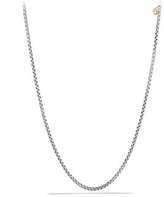 Thumbnail for your product : David Yurman Medium Box Chain Necklace with Gold