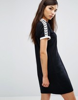 Thumbnail for your product : Fred Perry Archive Taped Ringer T-Shirt Dress